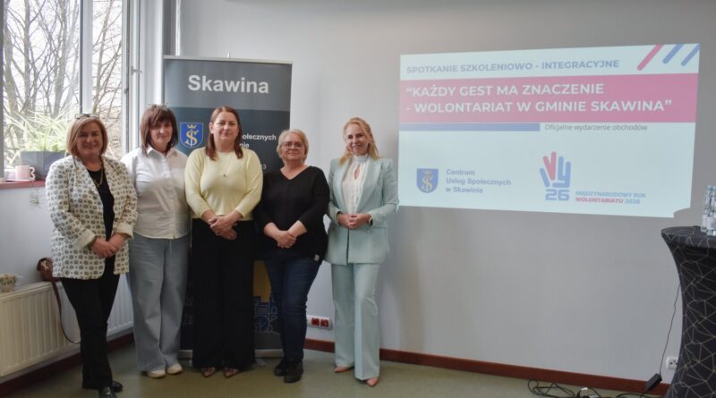Relacja ze spotkania na temat wolontariatu w gminie Skawina